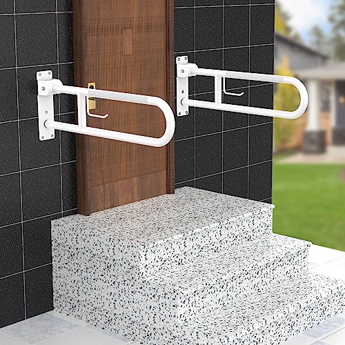 Folding Bathroom Toilet Safety Rails