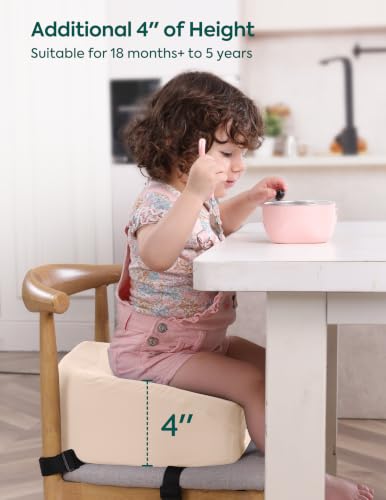 Ergo Designed Booster Seat for Kitchen Chair