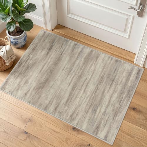 Abstrac Washable Rugs for Entryway