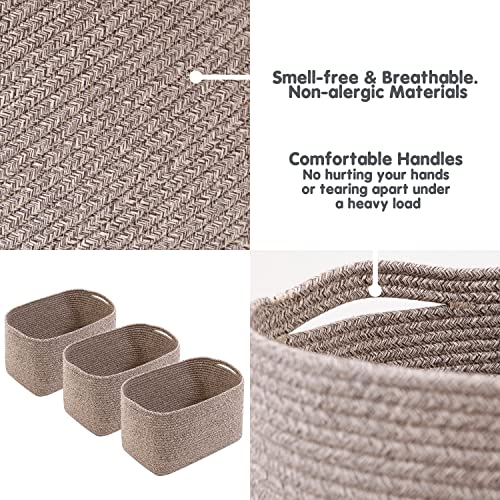 Cotton Rope Baskets for Organizing