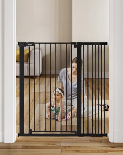 42" Extra Tall Baby Gate for Stairs Doorways