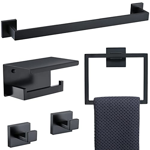 5 Pieces New Bathroom Towel Bar Set 23.6