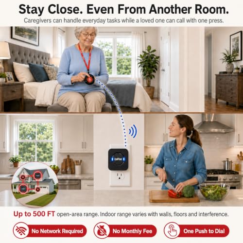 Caregiver Pager Alert Button