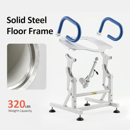 Electric Toilet Seat Lift with Handles