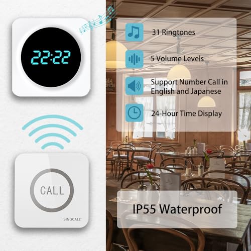 Restaurant Pager System Waiter Calling System Pagers and Beepers for Kitchen