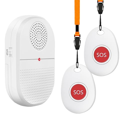 Wireless Caregiver Pager Call Button Nurse Alert System Call Bell for Home