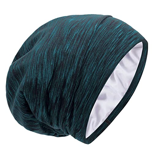 Silk Satin Lined Bonnet Sleep Cap
