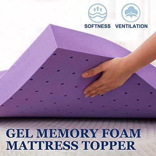 Gel Memory Foam Mattress Topper