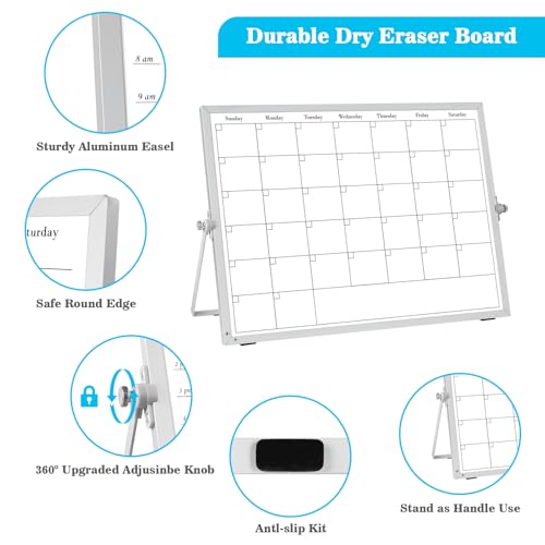 White Board Dry Erase Calendar