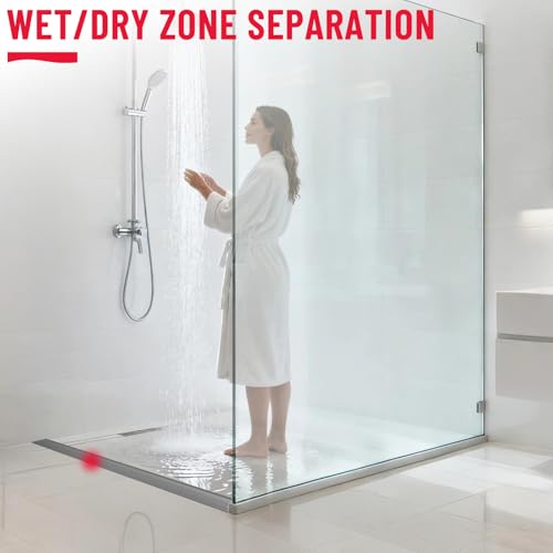 Collapsible Shower Threshold Water Dam
