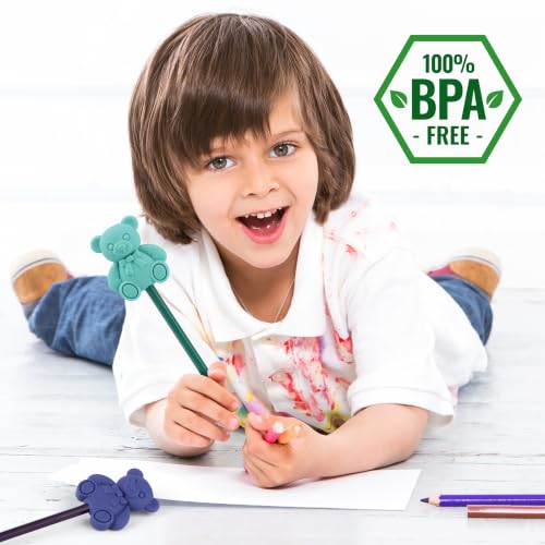 5 Pack Chewable Pencil Toppers for Sensory Kids