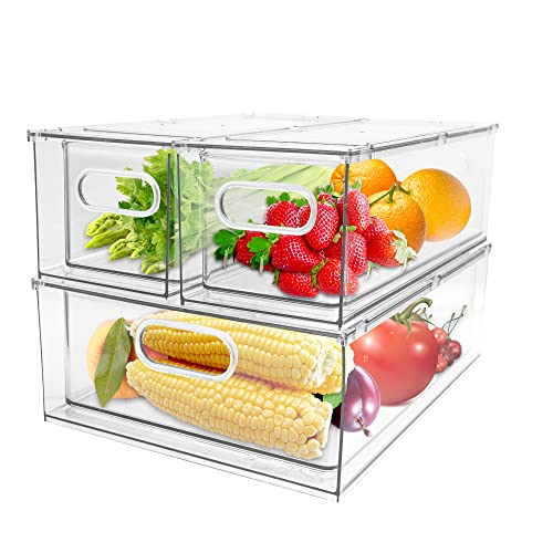 Fridge Drawer Organization Bins