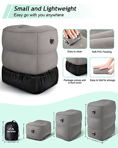 Inflatable Foot Rest Pillow