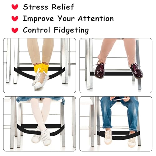 Chair Bands for Kids with Fidgety Feet Flexible Seating Stretch Bands