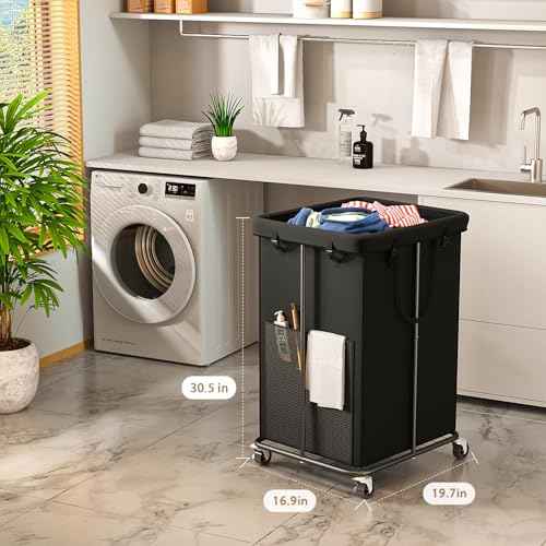 Laundry Basket with Removable Bag