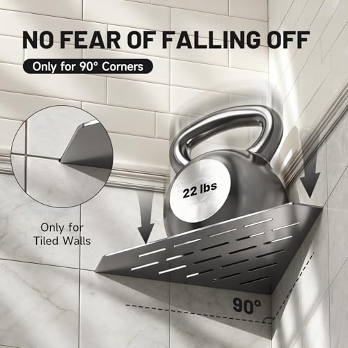 Corner Shower Shelf Modern Sturdy Shower Caddy