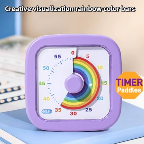 Kids Visual Timer Cute Rainbow