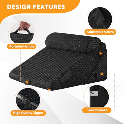 Wedge Pillow Set for After Surgery