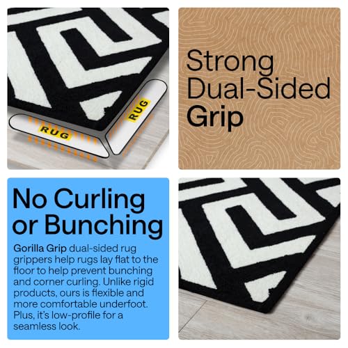 Extra Wide Dual Sided Rug Gripper Pads