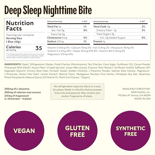 Sleep Aid Nighttime Bite