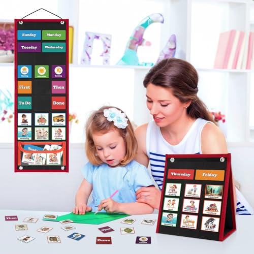 Visual Schedule for Kids Chore Chart