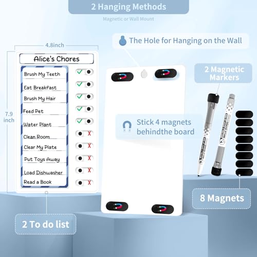 2 Pcs Chore Chart
