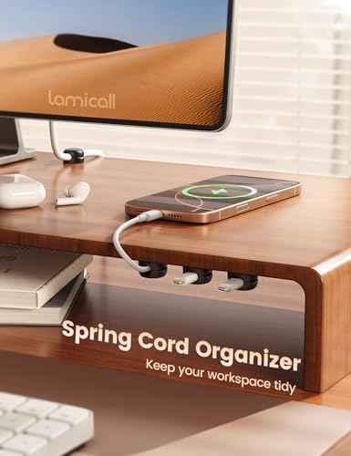 Desk Cord Organizer [1s Lock] Cable Management Holder Clips