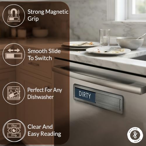 Clean dirty magnet for dishwasher