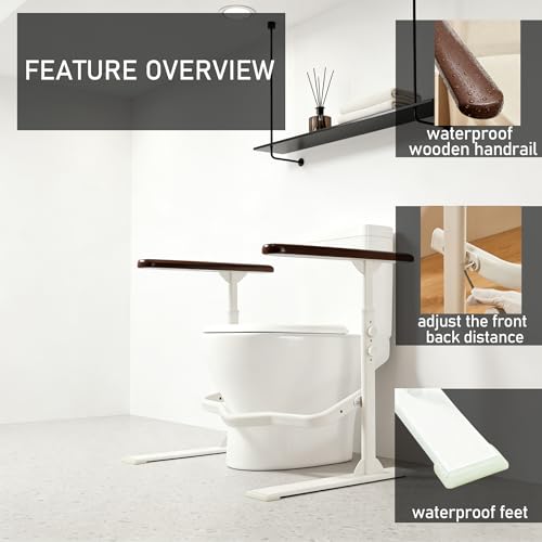 Toilet Safety Rails for Seniors
