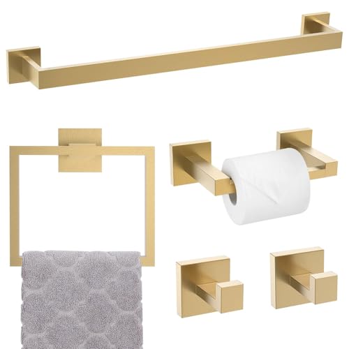 5 Pieces New Bathroom Towel Bar Set 23.6