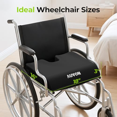 Gel Wheelchair Seat Cushion with Waterproof Cover