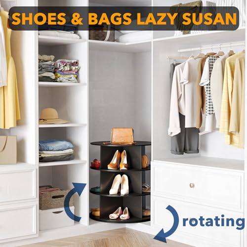 7 Tier Rotating Shoe Rack Tower