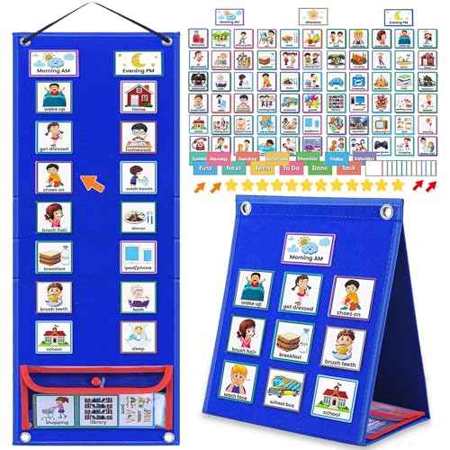 Visual Schedule Chart for Kids with Autism