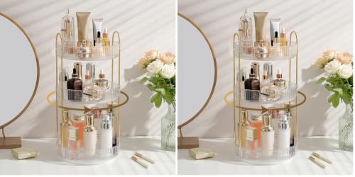 Rotating Makeup Organizer for Vanity