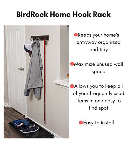 Dual Hook Coat Rack