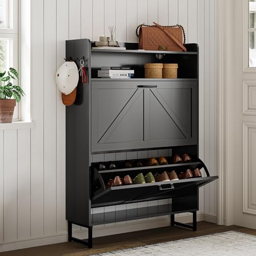 Shoe Cabinet Storage for Entryway