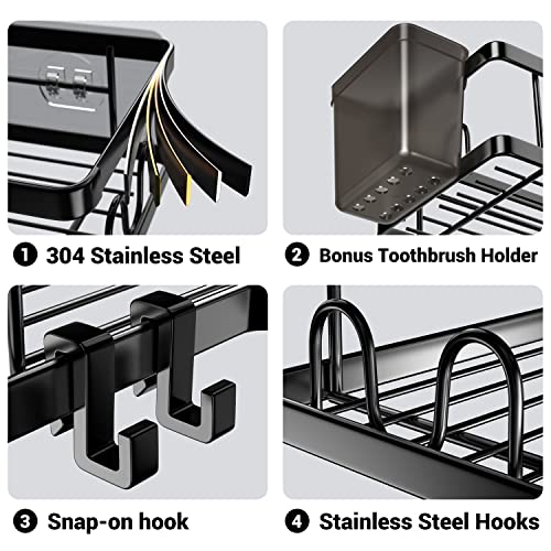 Corner Shower Caddy Organizer Shelf