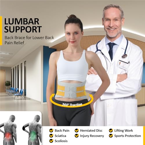 Back Brace for Lower Back Pain Relief