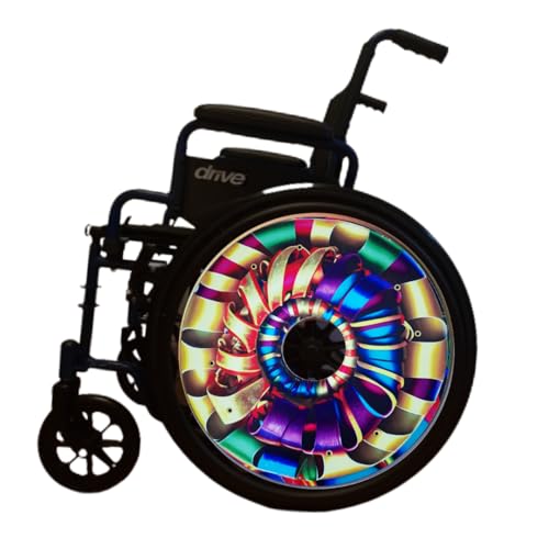 Designer Cover for Wheelchair Wheels