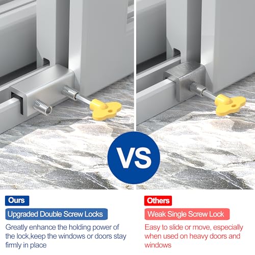 8 Sets Sliding Window Locks