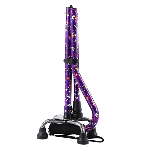 Floral Quad Cane for Women