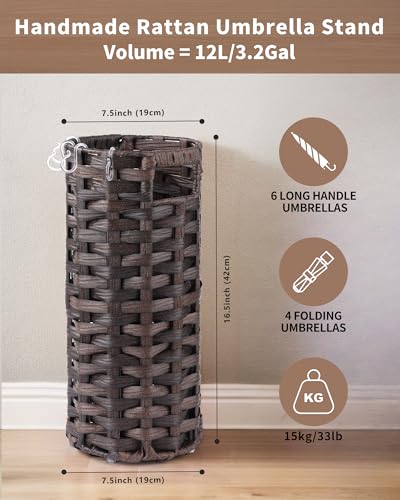 Rattan Umbrella Stand