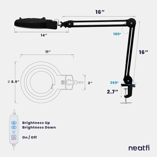 LED Magnifying Lamp