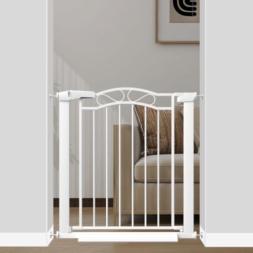 Extra Wide Baby Gate for Kids Or Pets Walk Thru Dog Gates for The House Doorway Child Safety Gate