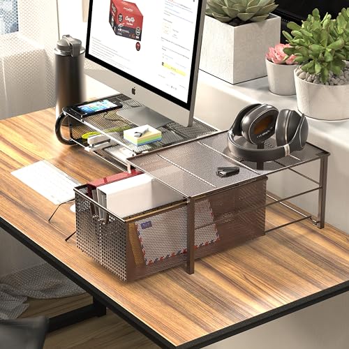 DecoBros Mesh Cabinet Basket Organizer