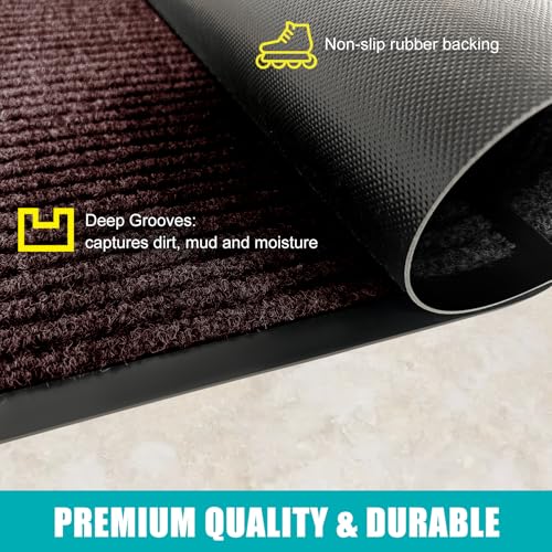 Indoor Outdoor Door Mat Heavy Duty Front Door Mat Ultra Absorbent