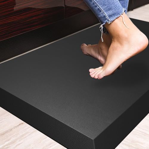 1" Extra Thick Kitchen Floor Mat Anti Fatigue Rug Standing Desk Mats