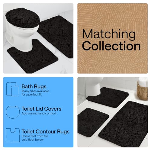 Bath Rug Mat Thick Soft Absorbent Chenille