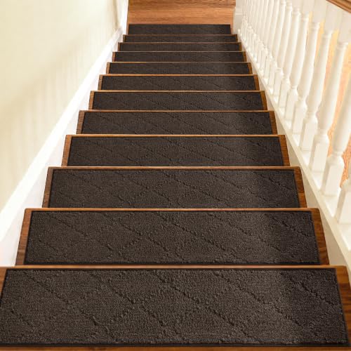 Non Slip Stair Treads for Wooden Steps Indoor
