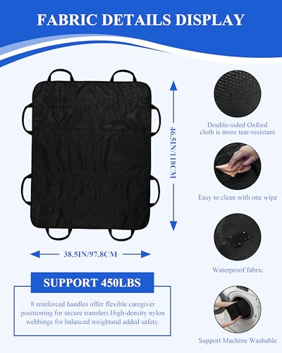 Positioning Bed Pad with 8 Handles